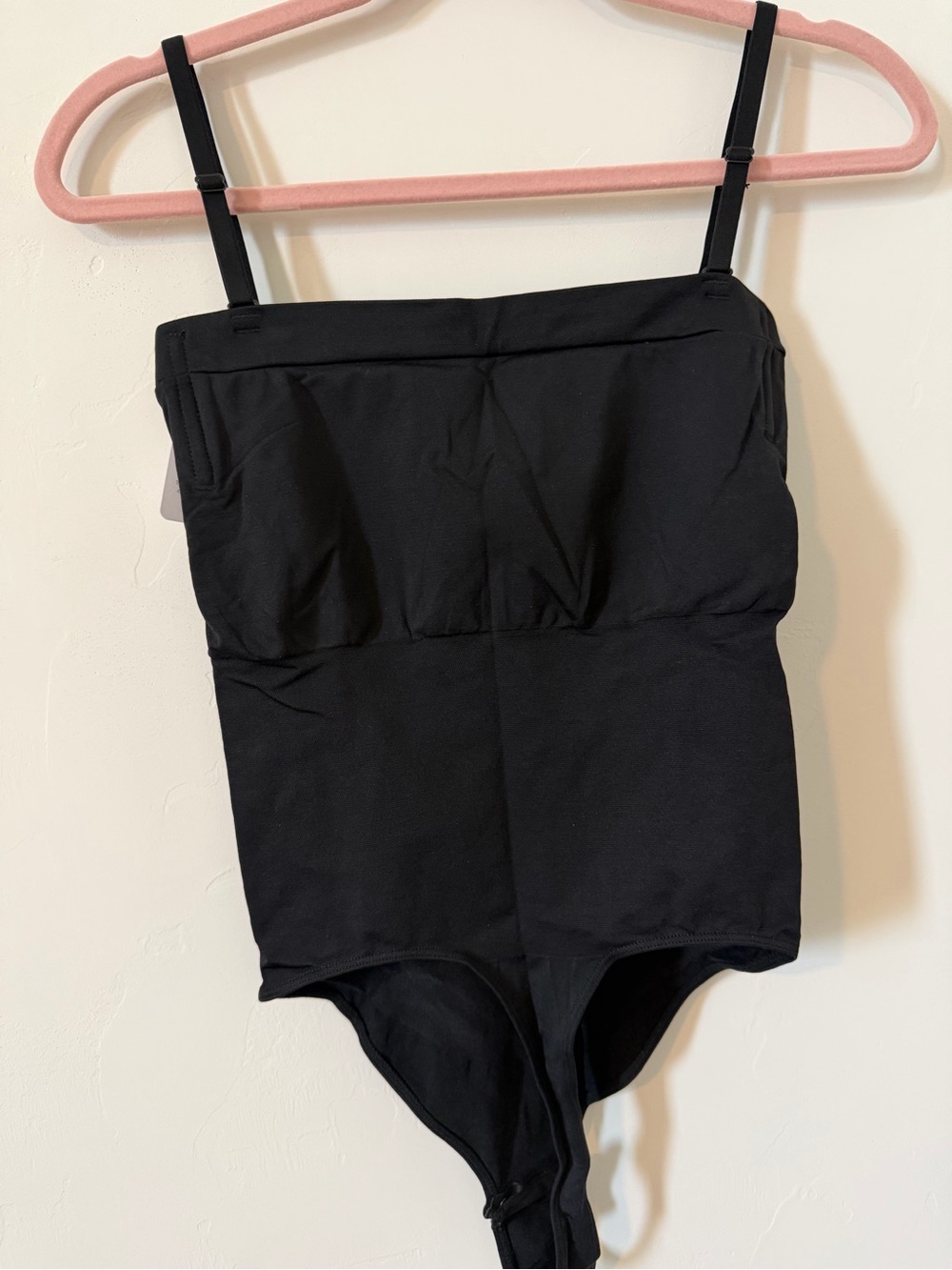 Women's Black Lightweight Shapewear Thong - Tummy Control & Lift - Picture 4 of 4